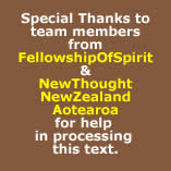 Special Thanks for help in processing this text!